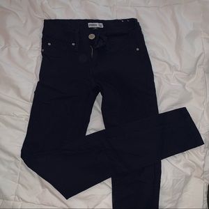 Navy blue jeggings